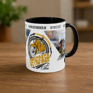 Osthocker e.V. Keramik Tasse im Vereinsdesign