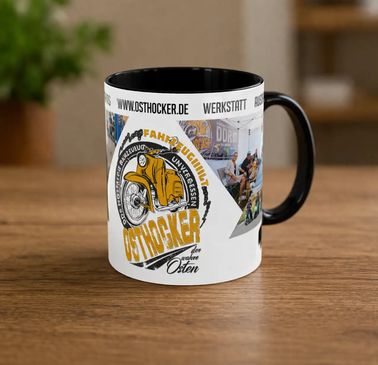 Osthocker e.V. Keramik Tasse im Vereinsdesign